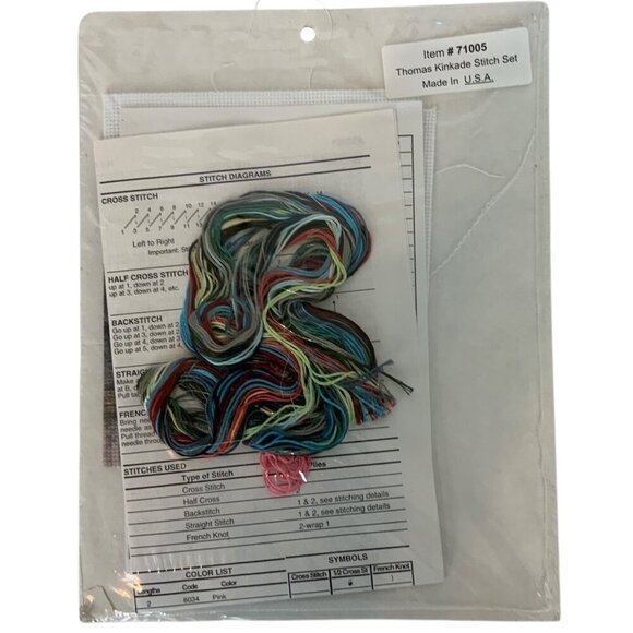 Thomas Kinkade Beacon of Hope Embellished Cross Stitch Kit No 50961 Candamar - Picture 2 of 2